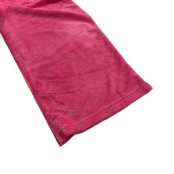 Jasmine Rose Intimates Women's size Large 2 pc set Pink Terry Cloth NWT - Picture 10 of 11